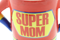 Becher Super Mom + Tasse Super Dad je 500ml Spar-Set