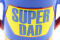 Becher Super Mom + Tasse Super Dad je 500ml Spar-Set