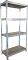 2 x Schwerlastregal / Werkbank Basis verzinkt 150x75x30cm 400kg