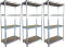 3 x Schwerlastregal / Werkbank Basis verzinkt 150x75x30cm 400kg