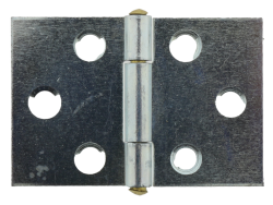 10 x Scharnier verzinkt gerollt breit 30 x 50mm