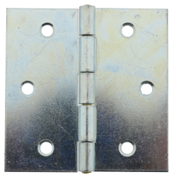 10 x Scharnier verzinkt gerollt käntig 82,5 x 81 mm