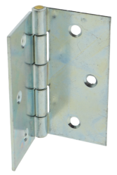 10 x Scharnier verzinkt gerollt käntig 82,5 x 81 mm