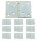 10 x Scharnier verzinkt gerollt breit 60 x 90 mm