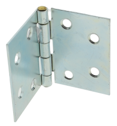 10 x Scharnier verzinkt gerollt breit 50 x 75 mm