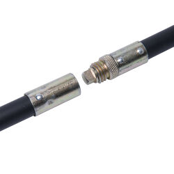 Abflussreinigungsstangen Set Lock Rod 12-tlg. + Aufbewahrungstasche