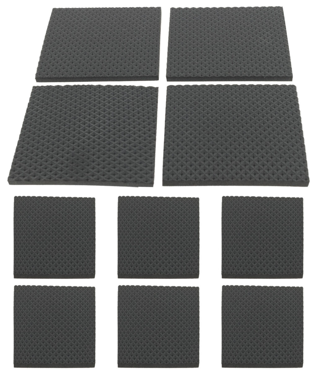 der kleine Handwerker 10 X Schaumstoffpolster 80x80x4mm Nicht Selbstklebend
