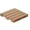 4 x Untersetzer Palette aus Holz