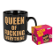 XL Tasse Queen of fucking everything 13x11cm