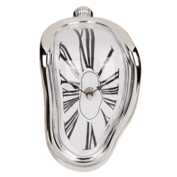 Schmelzende Uhr Melting Time Designuhr 18x13cm
