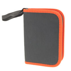 Werkzeugtasche 19,5 x 13,5 cm mit Gummischlaufen leer