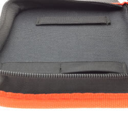 Werkzeugtasche 19,5 x 13,5 cm mit Gummischlaufen leer