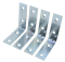4 x Montagewinkel mit Schrauben 5 x 5 cm verzinkt