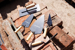 5 x Putzkellen Maurerkellen Set