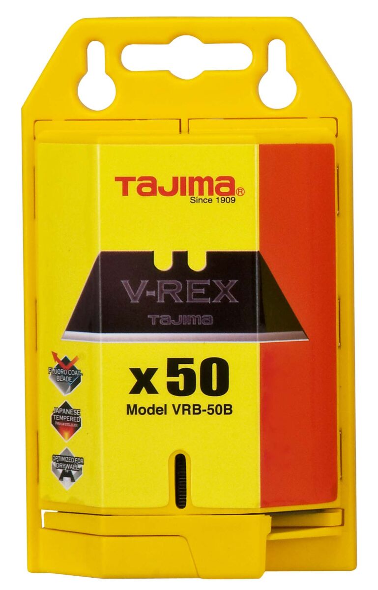 Tajima V-Rex Trapezklingen Spender mit 50 Klingen
