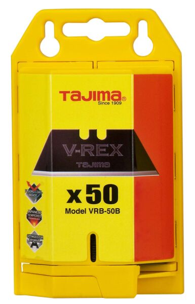 Tajima V-Rex Trapezklingen Spender mit 50 Klingen