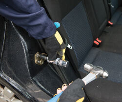 Schlagschrauber mit Bits Set 5-tlg.