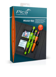 Pica Master Set Zimmermann Tieflochmarker BIG Dry + Visor + Minen