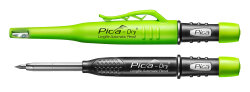 Pica Dry Longlife Automatic Pencil Tieflochmarker + 8 Ersatzminen Basis Set Graphit Rot Gelb