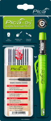 Pica Dry Longlife Automatic Pencil Tieflochmarker + 10 Spezialminen Graphit Härte H
