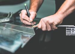 Pica Dry 10 x Ersatzminen Multi Use Rot