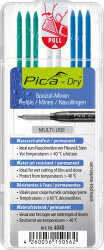 Pica Dry Spezialminen wasserstrahlfest Set 3 x Blau 3 x Grün 2 x Weiß