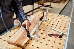 2 x BESSEY Spannelement für Multifunktionstische 150 x 80 mm Zwinge