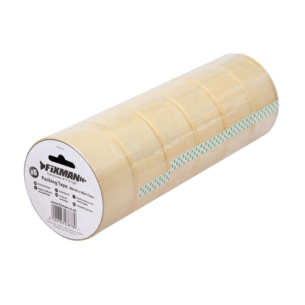 6 x Paketband 48 mm x 66 m PP Klebeband