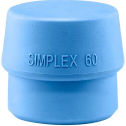 HALDER SIMPLEX Ersatzeinsatz TPE-soft blau 60mm