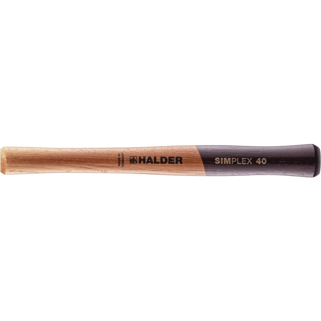 HALDER SIMPLEX Ersatzstiel aus Holz Kopf 40mm Stiel 275mm | Gravur möglich
