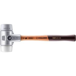 HALDER SIMPLEX Schonhammer Ø 60 mm TPE-mid grau /...