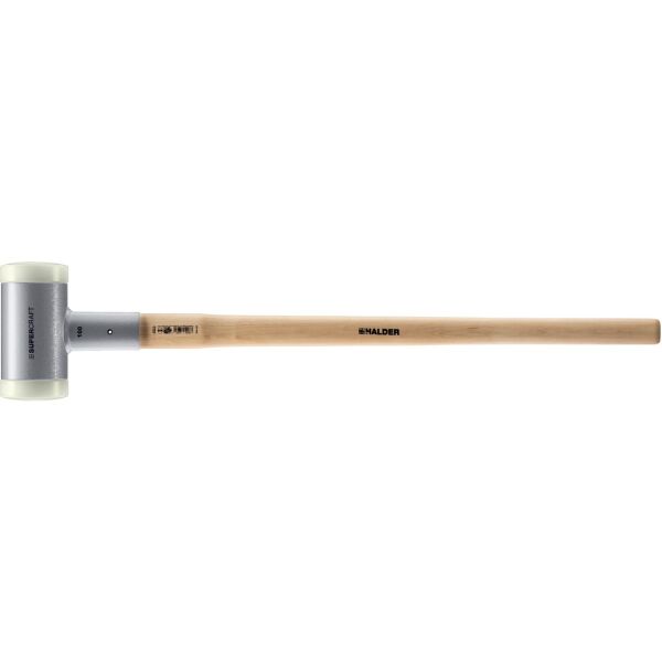 HALDER SUPERCRAFT Vorschlaghammer Ø 100 mm rückschlagfrei mit Hickorystiel 7 kg