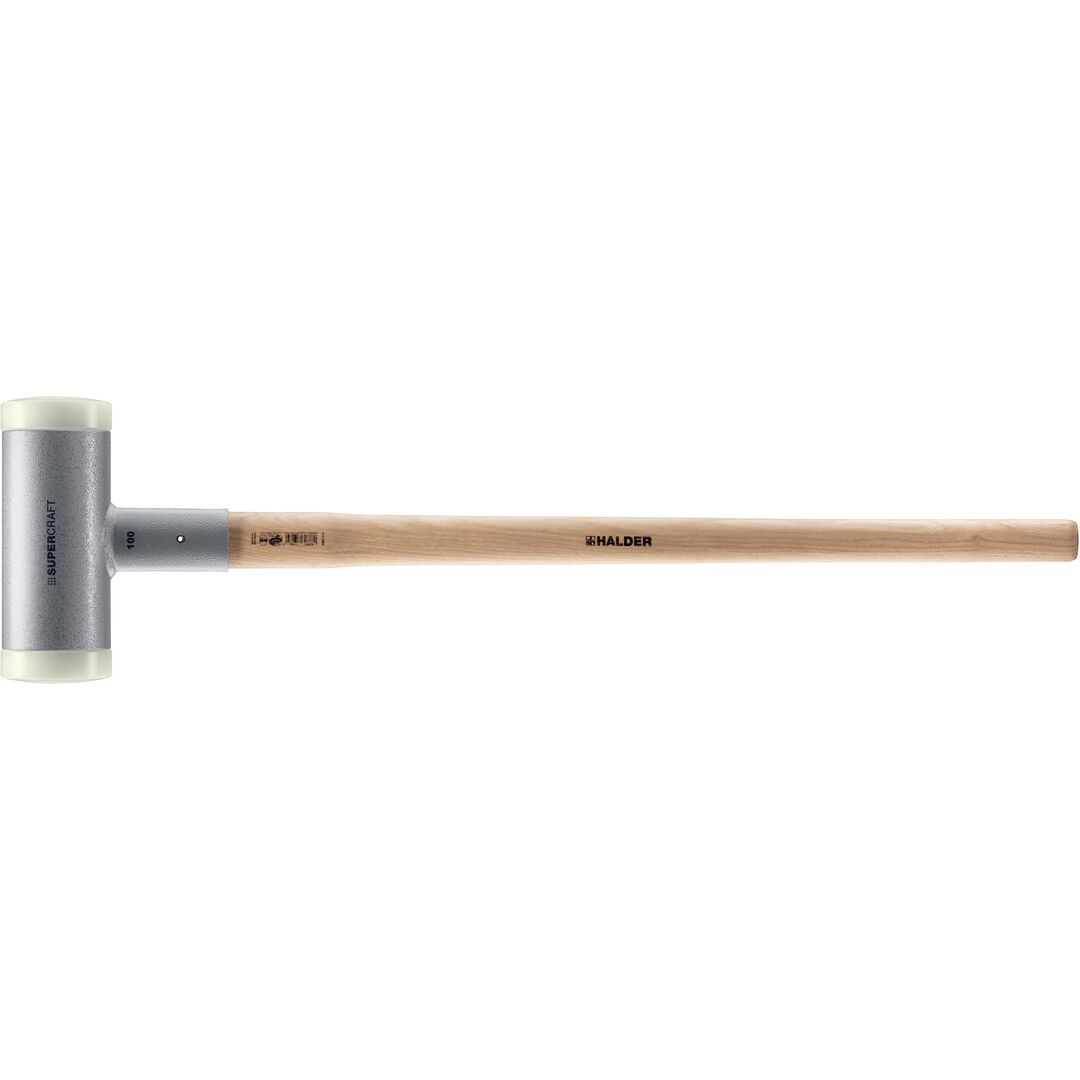 HALDER SUPERCRAFT Vorschlaghammer Ø 100 mm rückschlagfrei mit Hickorystiel 9,3 kg