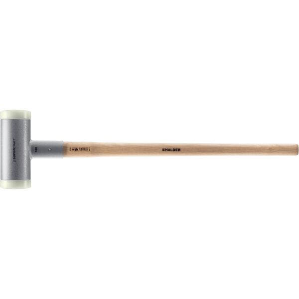 HALDER SUPERCRAFT Vorschlaghammer Ø 100 mm rückschlagfrei mit Hickorystiel 9,3 kg