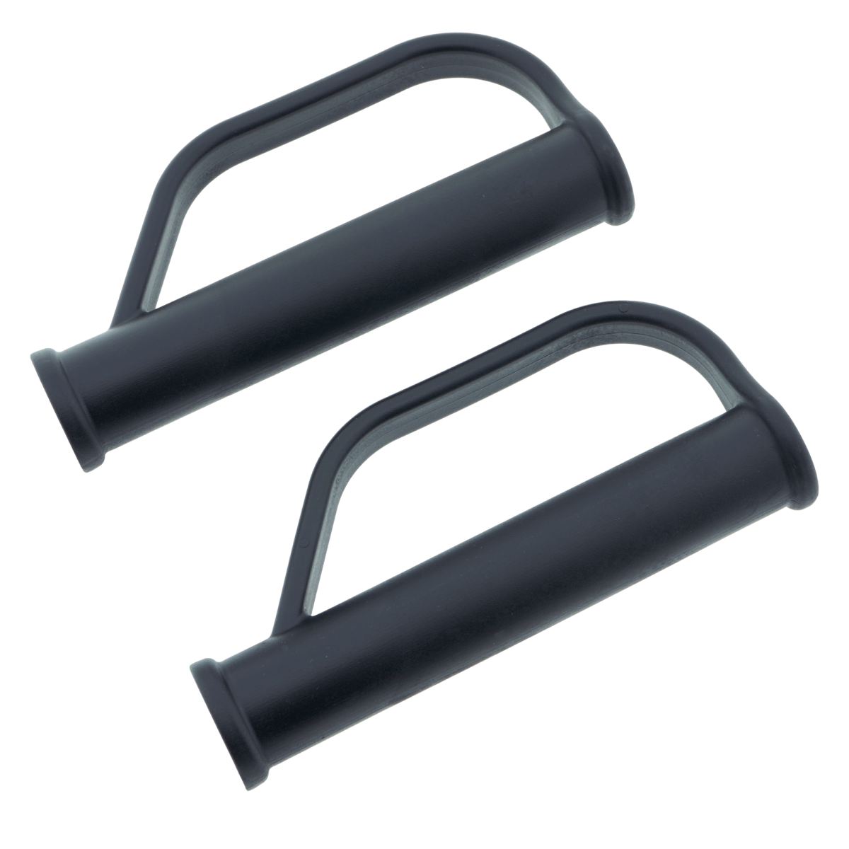 DKH 2 x Sicherheitsgriffe für Sackkarre 25 mm schwarz