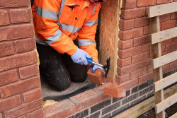 Mörtelhammer mit zwei Pinnen und Stahlrohrstiel 709 g