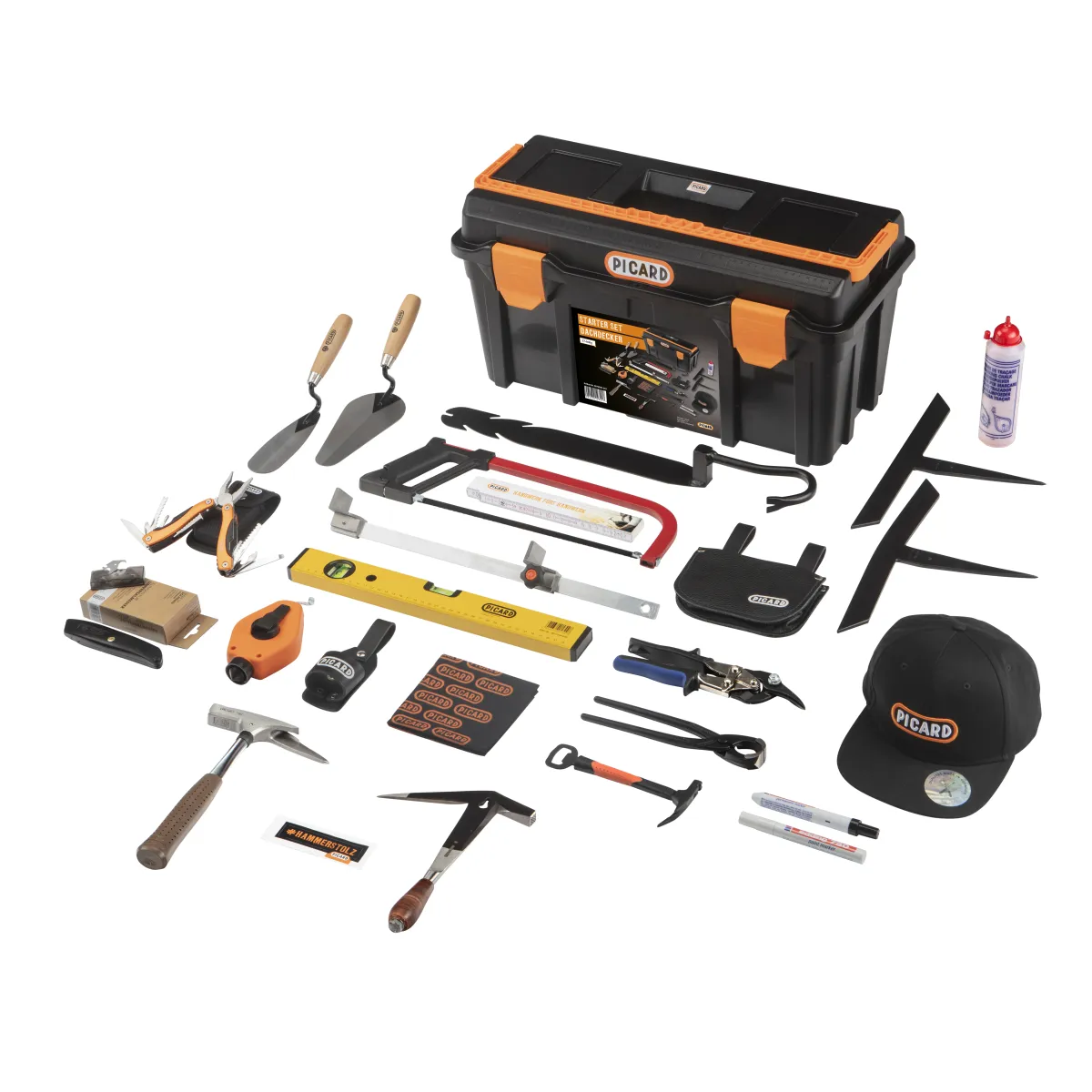 PICARD Starter-Set Dachdecker im Kunststoff-Koffer XL