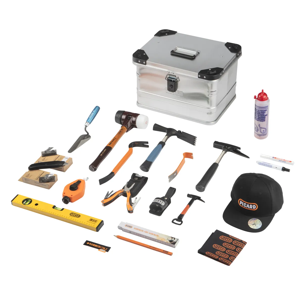 PICARD Starter-Set Bau im Alu-Koffer XL