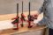 BESSEY Einhandzwinge mit drehbarem Griff EZ360 450 mm