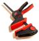 BESSEY Einhandzwinge mit drehbarem Griff EZ360 450 mm
