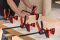 BESSEY Einhandzwinge mit drehbarem Griff EZ360 600 mm