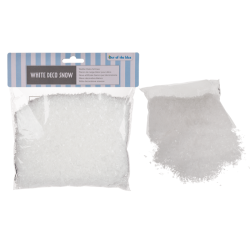 Deko Schnee weiß 170g (2 x 85g)