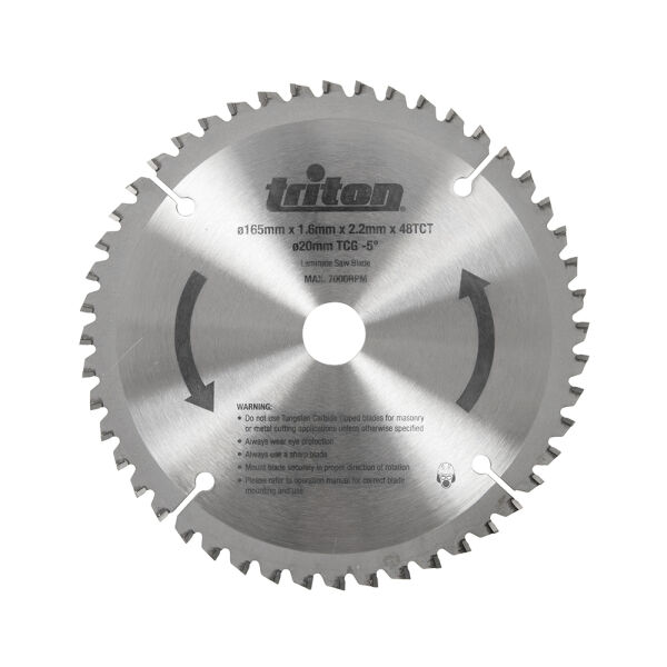 Tauchsägeblatt 165 mm 48 Zähne für triton TTS1400 TTS48TCG