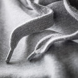 Scruffs Kapuzenpulli Worker grau Größe S