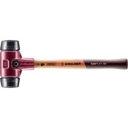 HALDER SIMPLEX Schonhammer Ø 50 mm Gummi schwarz...