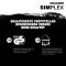 HALDER SIMPLEX Spaltaxt Ø 50 mm Superplastik mit Lederschneidschutz und Tempergussgehäuse schlank