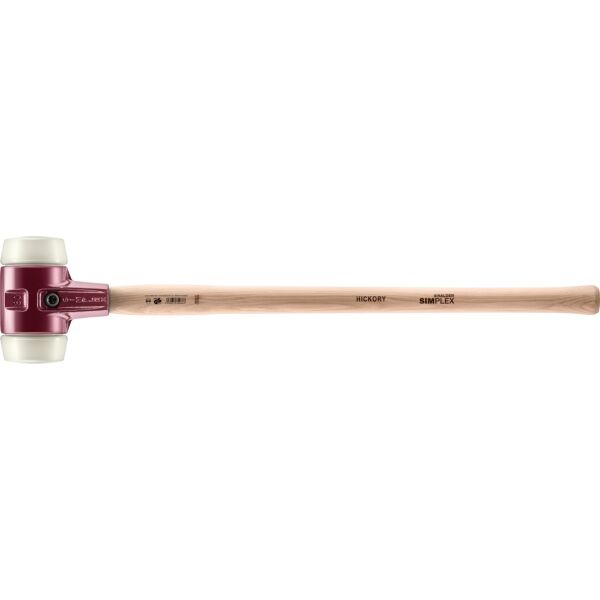 HALDER SIMPLEX Vorschlaghammer Ø 80 mm Nylon mit Tempergussgehäuse