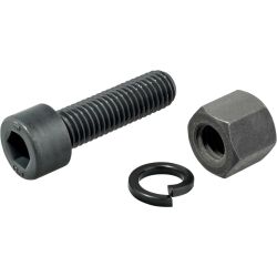 HALDER Schraube, Mutter und Federring Set für...