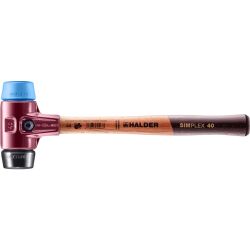HALDER SIMPLEX Schonhammer Ø 40 mm Gummi /...