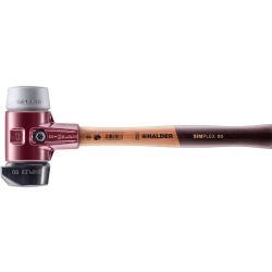 HALDER SIMPLEX Schonhammer Ø 60 mm Gummi / TPE-mid...